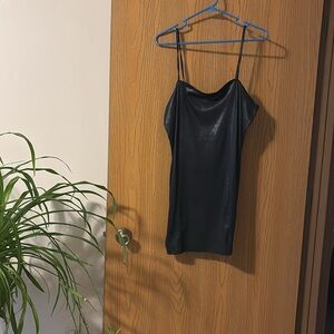 Xl nwot mini dress black little black dress